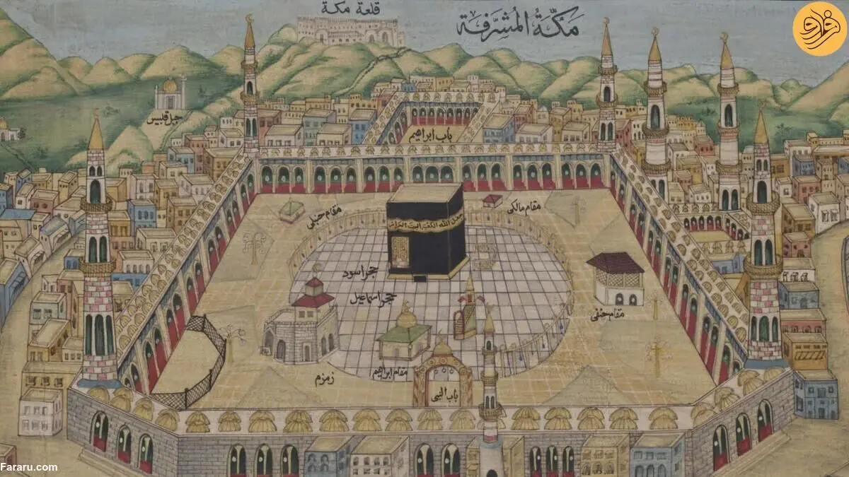 (تصاویر) مکه و مسجدالحرام در گذر تاریخ