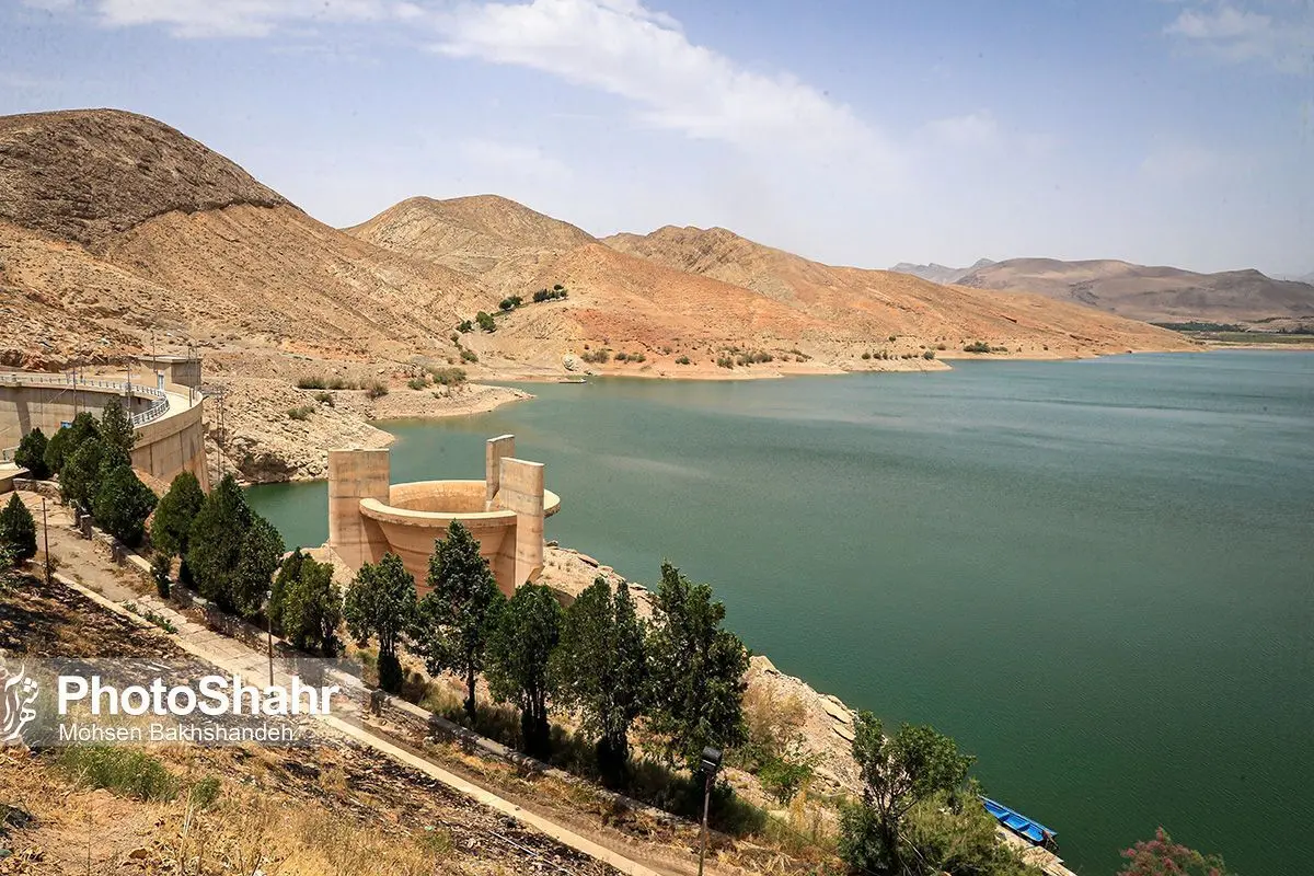 (تصاویر) سد کارده مشهد در خطر خشک شدن