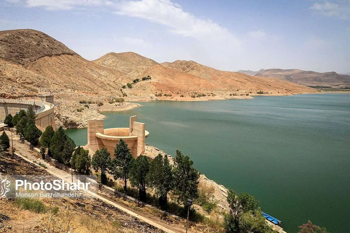 (تصاویر) سد کارده مشهد در خطر خشک شدن