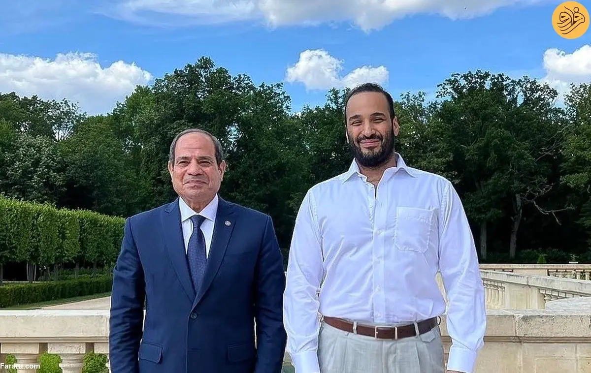 (عکس) تیپ متفاوت محمد بن سلمان در پاریس