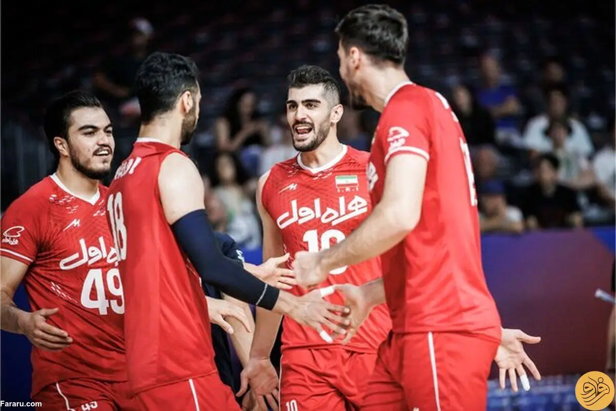 (عکس) وضعیت عجیب والیبال ایران در جدول لیگ ملت‌ها