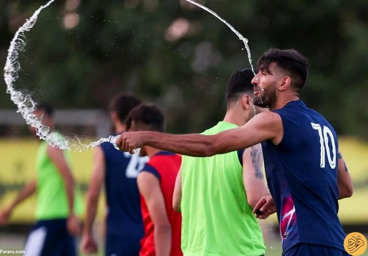 (عکس) گزینه پرسپولیس در تمرین سپاهان آفتابی شد