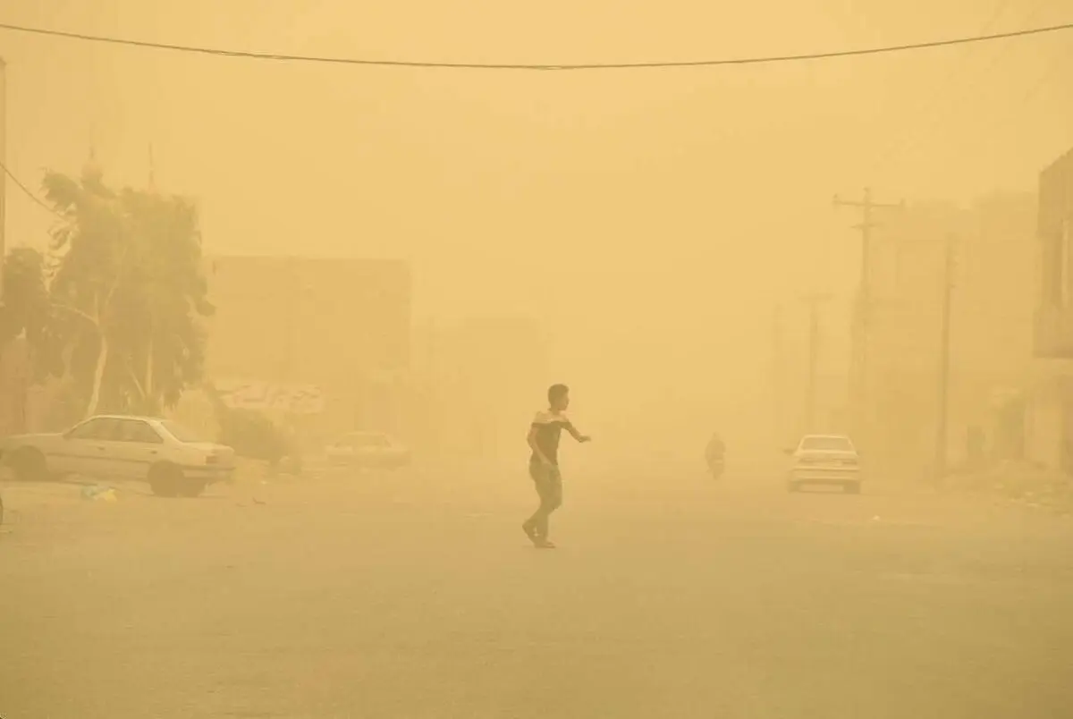 سرعت توفان در زابل به ۱۱۲ کیلومتر بر ساعت رسید