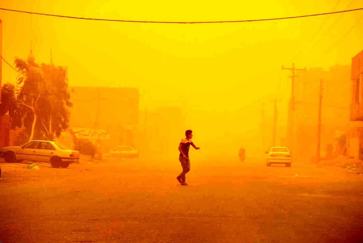 سرعت توفان در زابل به ۱۱۲ کیلومتر بر ساعت رسید