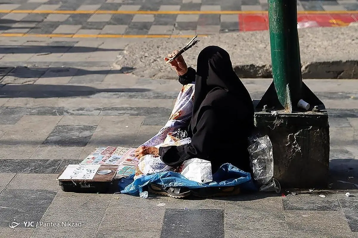 (تصاویر) گرمای بی‌سابقه هوا در پایتخت
