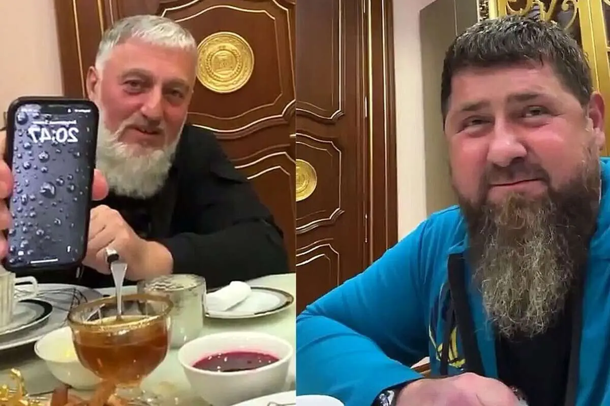 (ویدئو) رهبر چچن با یک ضرب المثل به شایعات پایان داد