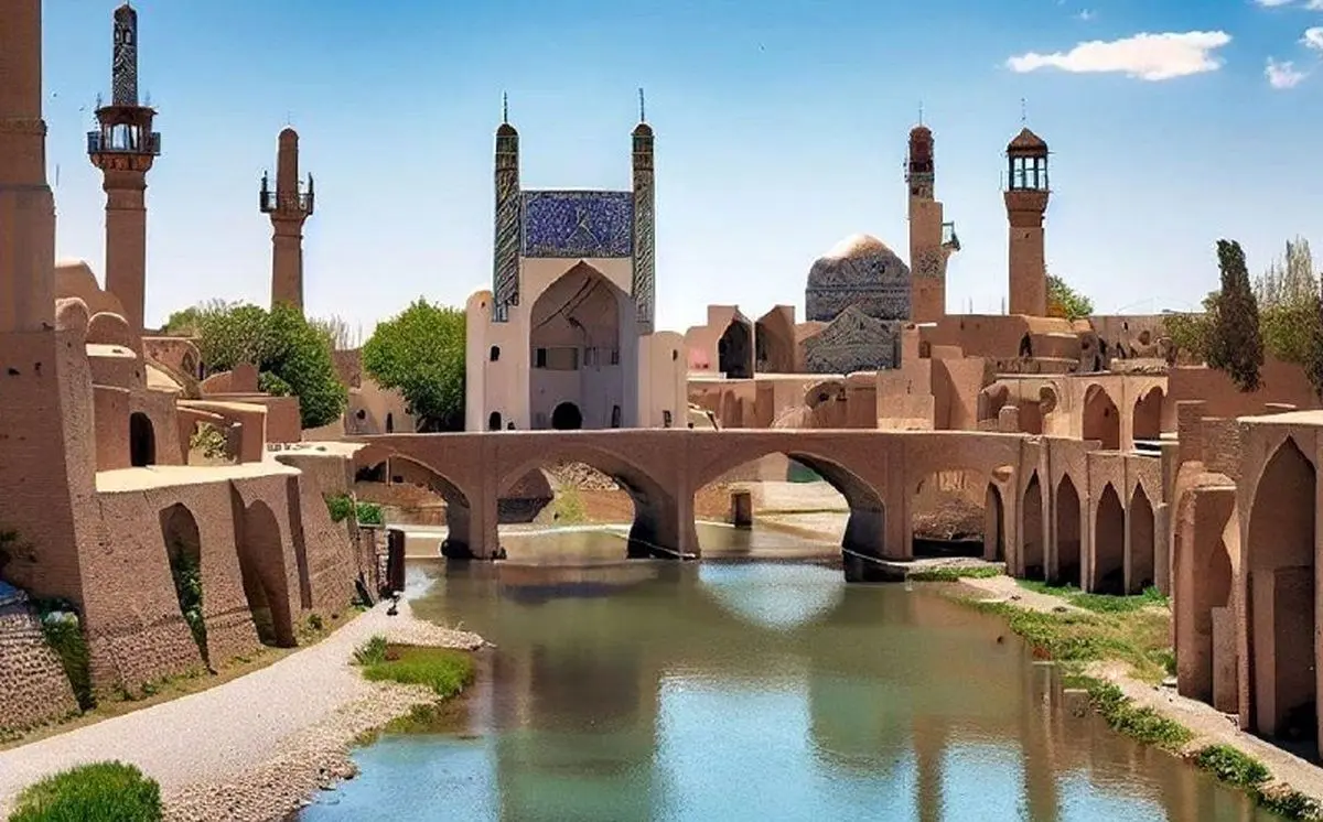 تصاویر شگفت‌انگیز از اصفهان در ۶۰۰ سال قبل