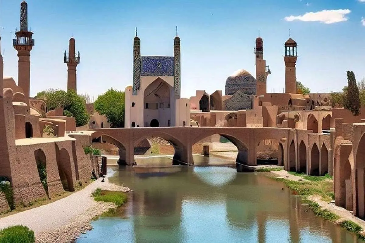 تصاویر شگفتانگیز از اصفهان در ۶۰۰ سال قبل