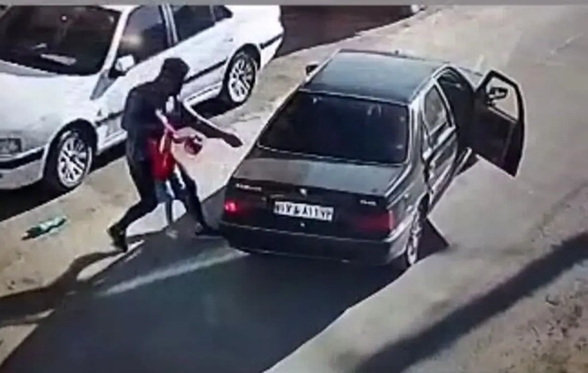 (ویدئو) فیلم وحشتناک از ربودن دختر شیرازی در روز روشن