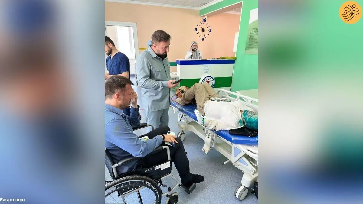 (ویدئو) بلایی که عناصر رهبر چچن بر سر یک روزنامه‌نگار آوردند