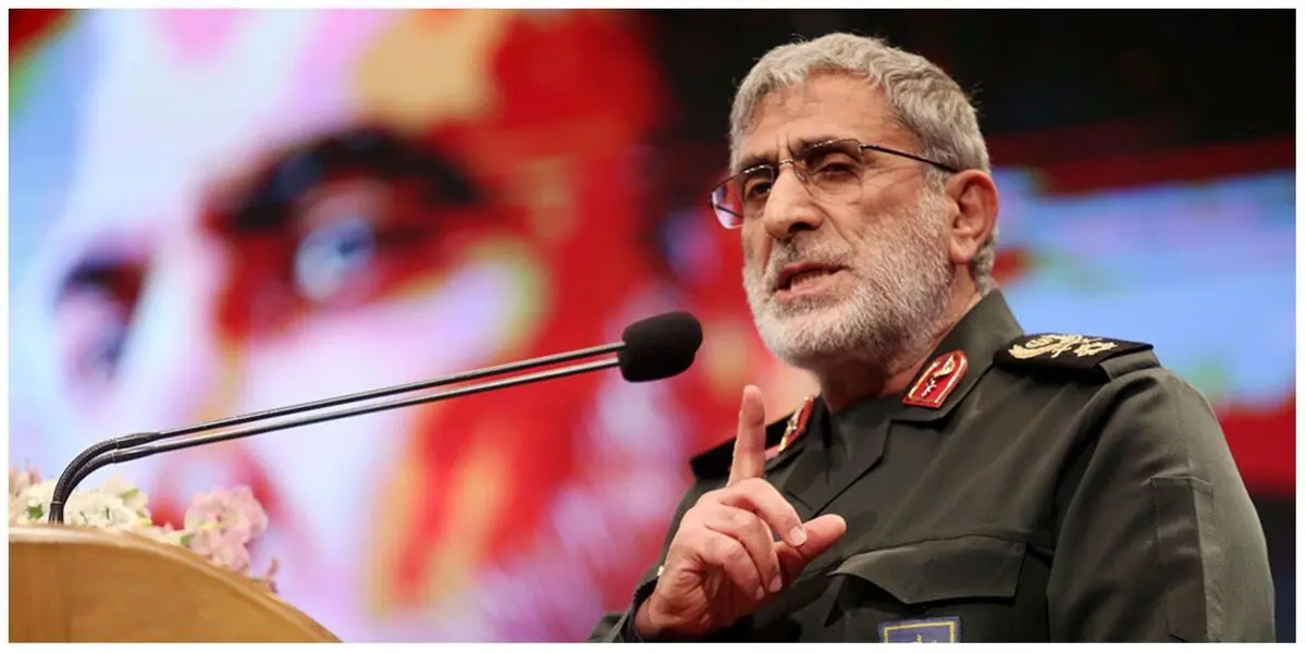 سردار قاآنی: جوانان فلسطینی در جنین در دهان اسرائیل زدند