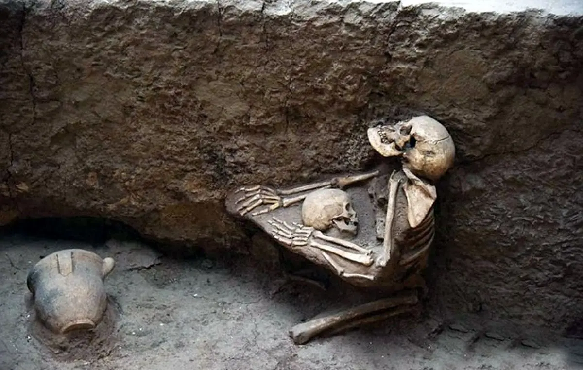 (تصاویر) پمپی مشرق‌زمین؛ نمایش قربانیان زلزله ۴۰۰۰ سال پیش چین برای اولین بار