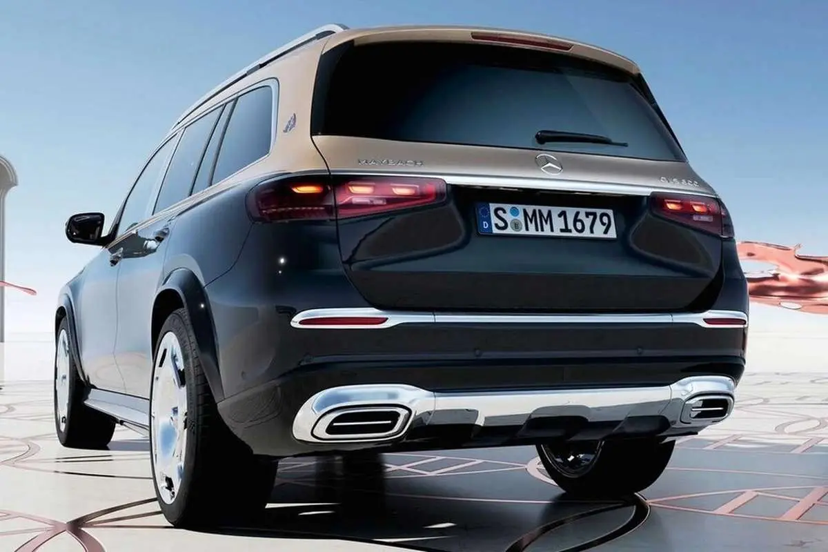 (ویدیو) مرسدس بنز لوکسترین مدل ۶۰۰ در خیابان‌های تهران