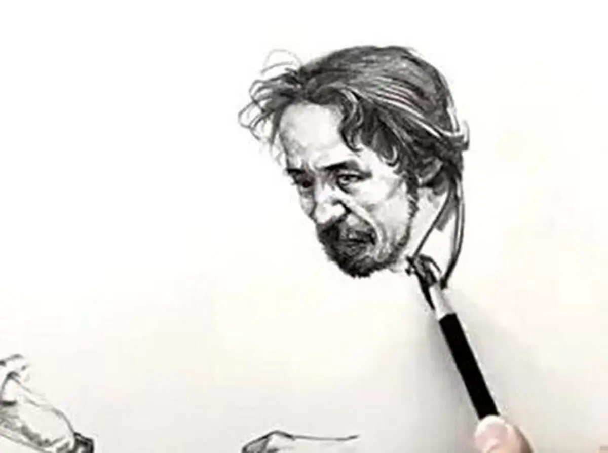 (ویدیو) هنرنمایی حیرت انگیز نقاش هنرمند بدون برداشتن قلم از روی کاغذ!