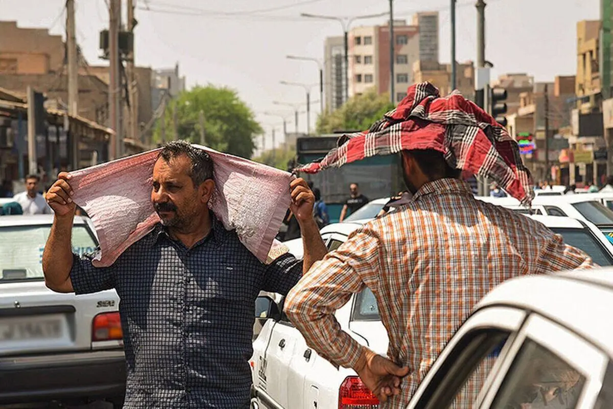 این دو نقطه استان تهران دمای هوایشان زیر ۳۰ درجه است