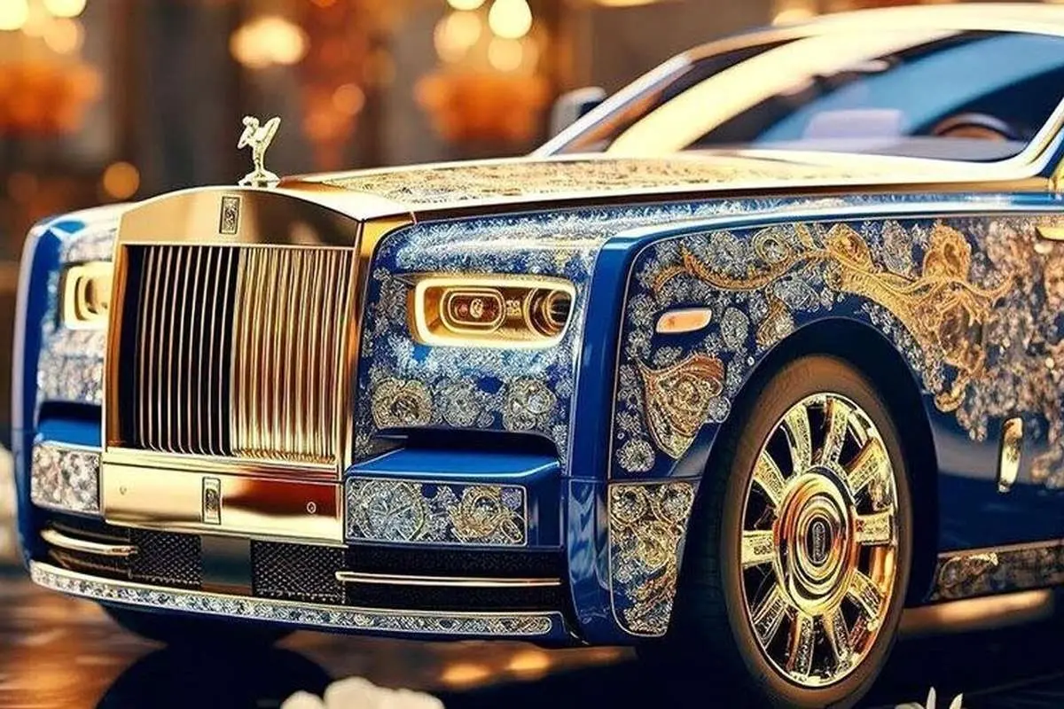 (تصاویر) لاکچریترین رولز رویس جهان به سبک معماری ایرانی