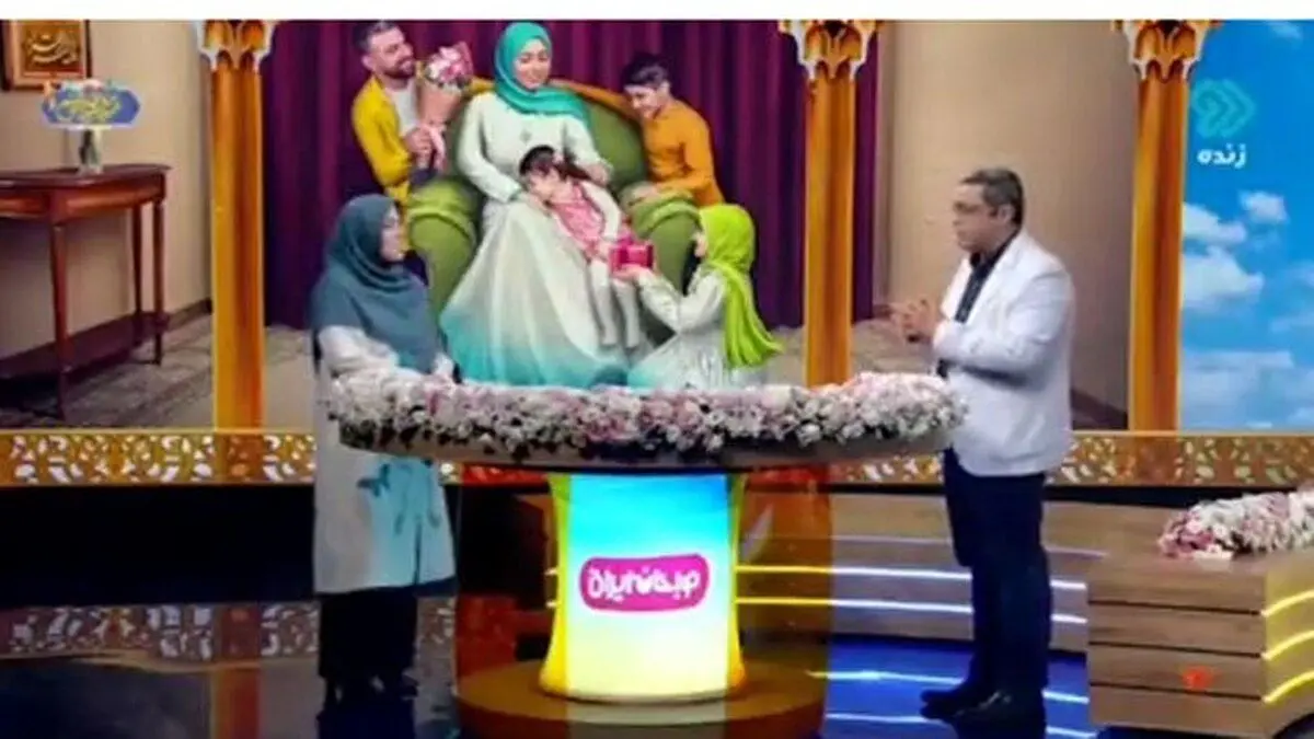 (ویدئو) تفاوت انواع محبت‌ها در زندگی زناشویی روی آنتن زنده تلویزیون!