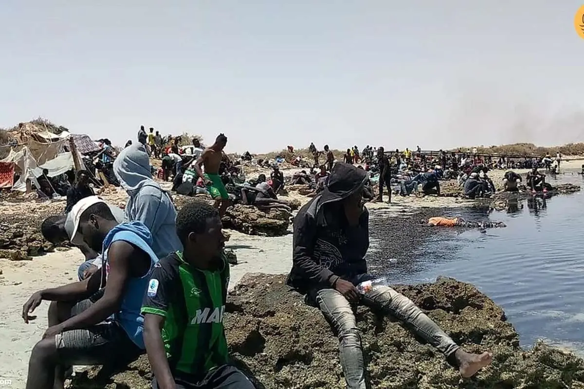 (ویدئو) مهاجران غیرقانونی در جهنم!