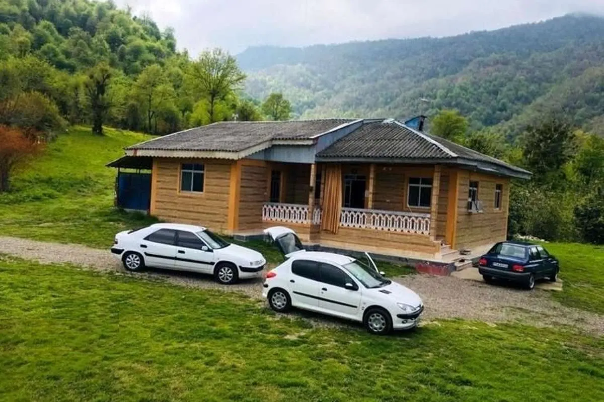 چادر به جای اجاره ویلا