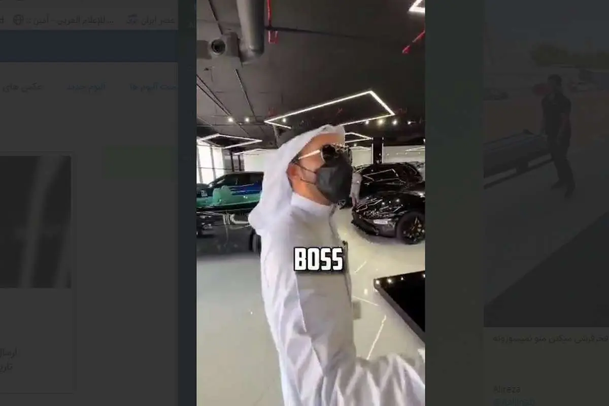 (ویدیو) جنجال بازداشت بلاگری که ادای پولداری اماراتیها را در آورد