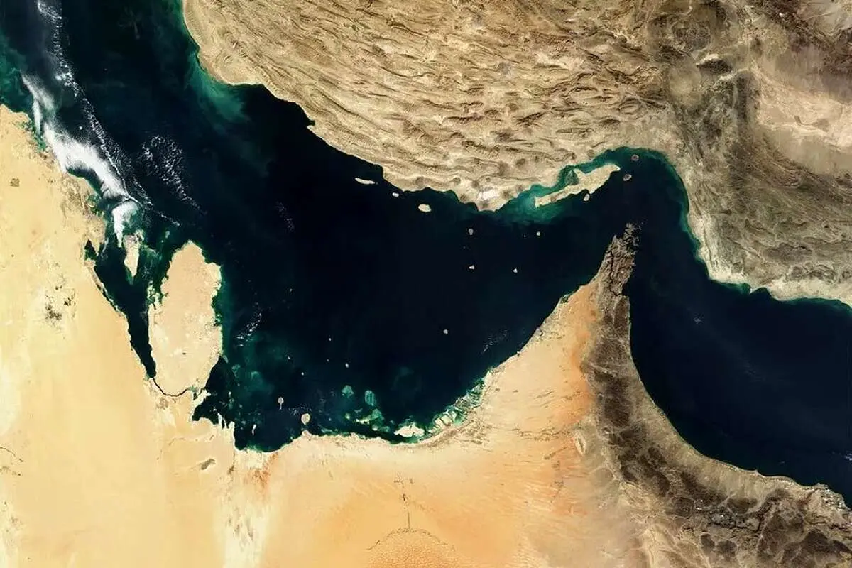 عبارت مجعول به جای خلیج فارس در وبگاه وزارت دفاع آمریکا