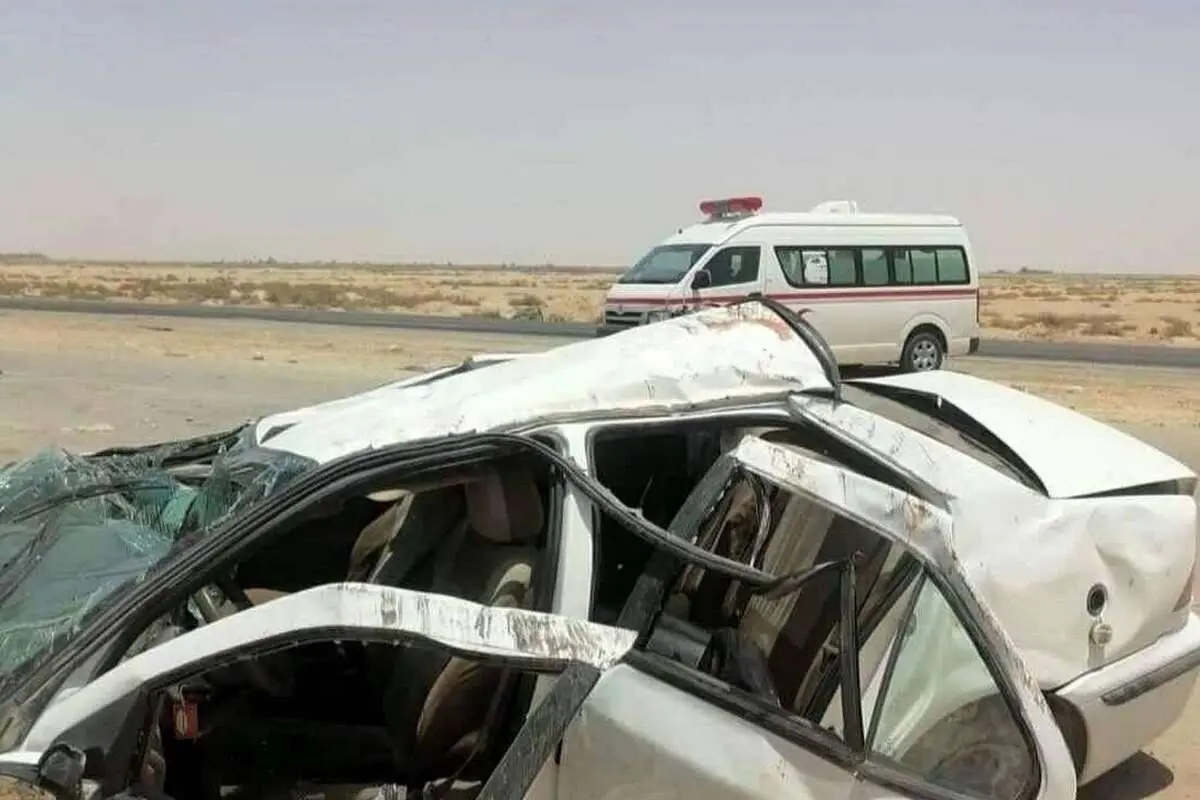 (ویدئو) لحظه وحشتناک چپ کردن سمند با سرعت ۲۰۰ کیلومتر بر ساعت