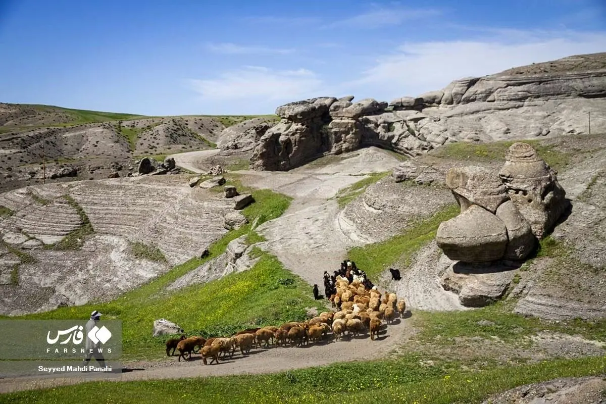 (تصاویر) زیبایی‌های روستای «گَلین بُلاغی»