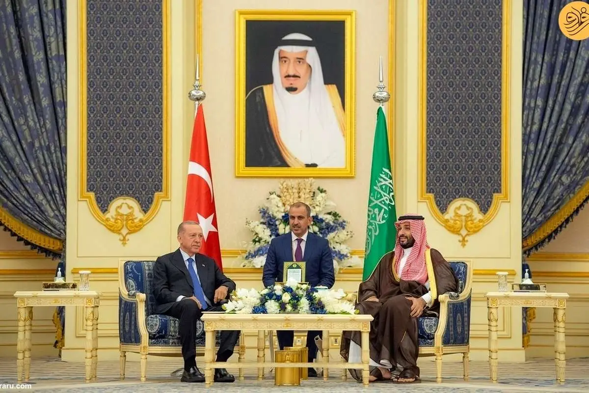 (تصاویر) استقبال محمد بن سلمان از اردوغان