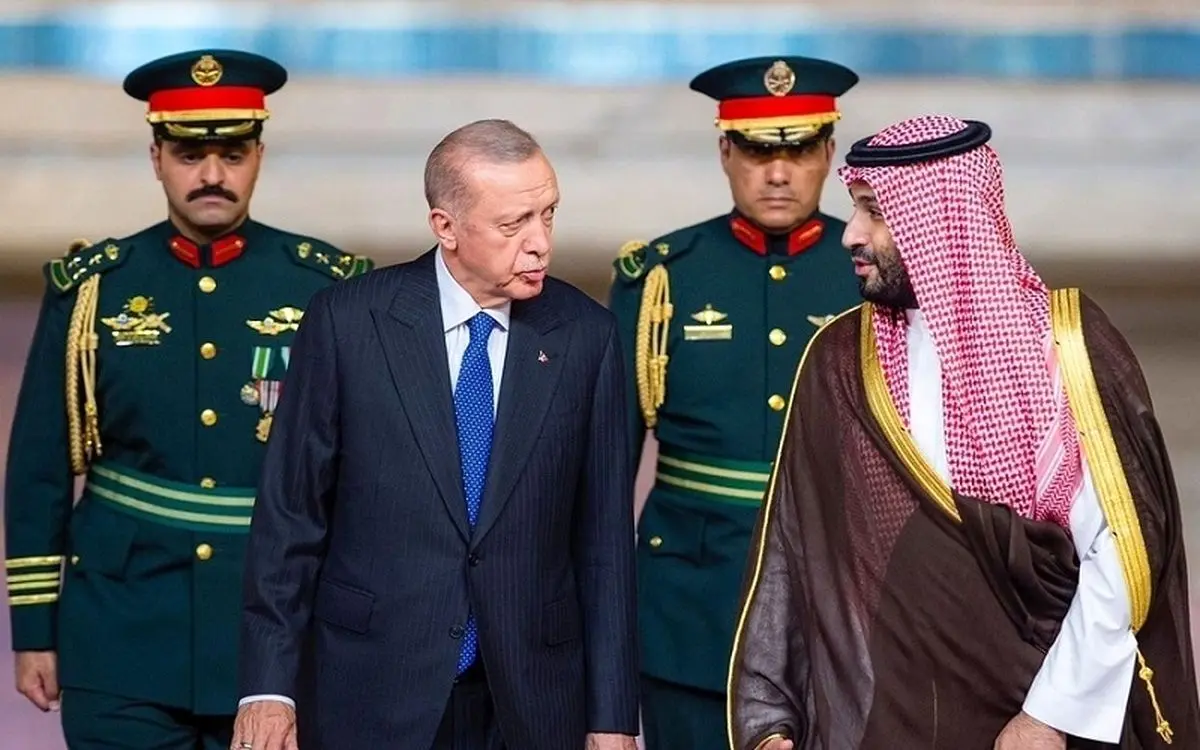 ( ویدئو) هدیه خاص اردوغان به بن سلمان
