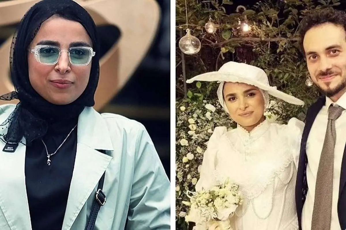 تصاویر ازدواج زینب موسوی کمدین مشهور ملقب به امپراتور کوزکو