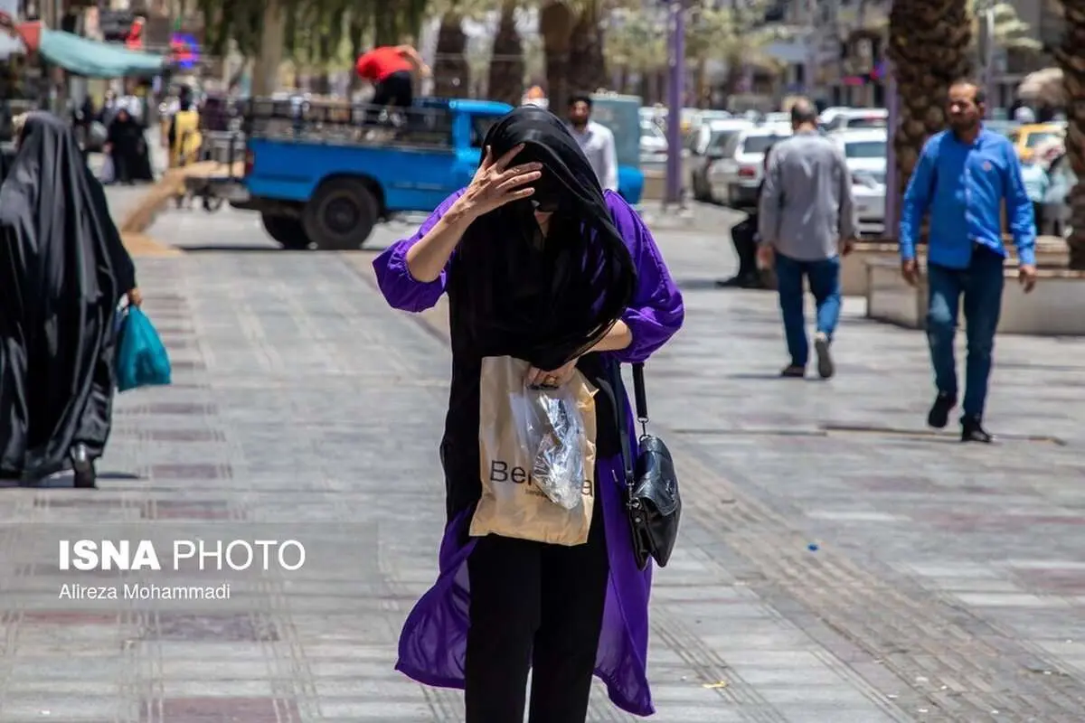(تصاویر) زندگی بر مدار ۵۰ درجه در اهواز