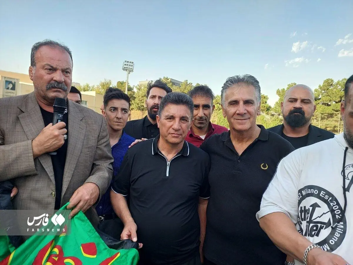 (تصویر) حضور قلعه‌نویی کنار بدل کی‌روش در مراسم خیریه