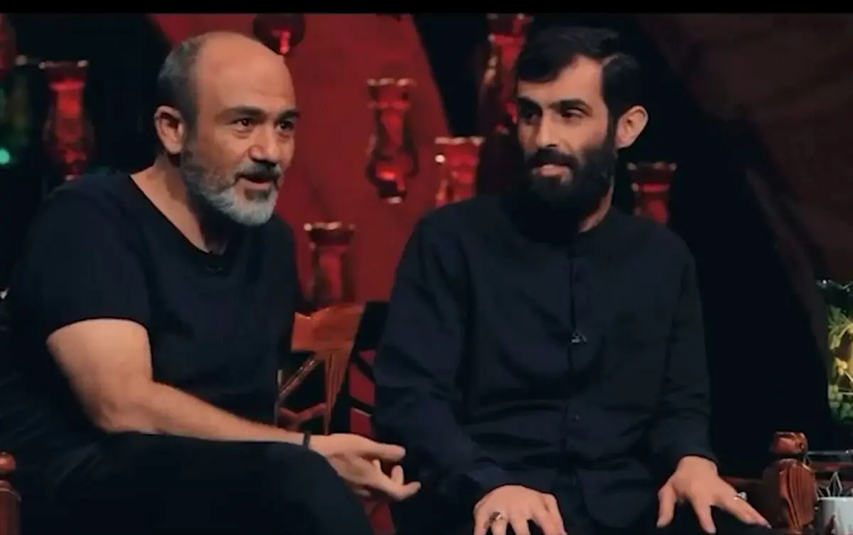 (ویدئو) ماجرای ناراحتی قلبی مهران غفوریان در هیات باجناق مداحش