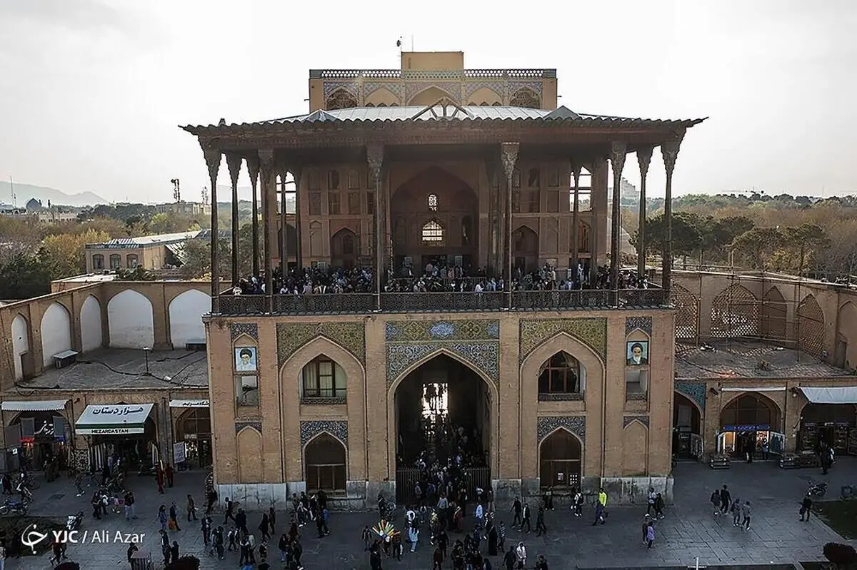 (تصاویر) کاخ عالی قاپو