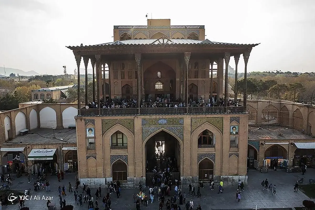 (تصاویر) کاخ عالی قاپو