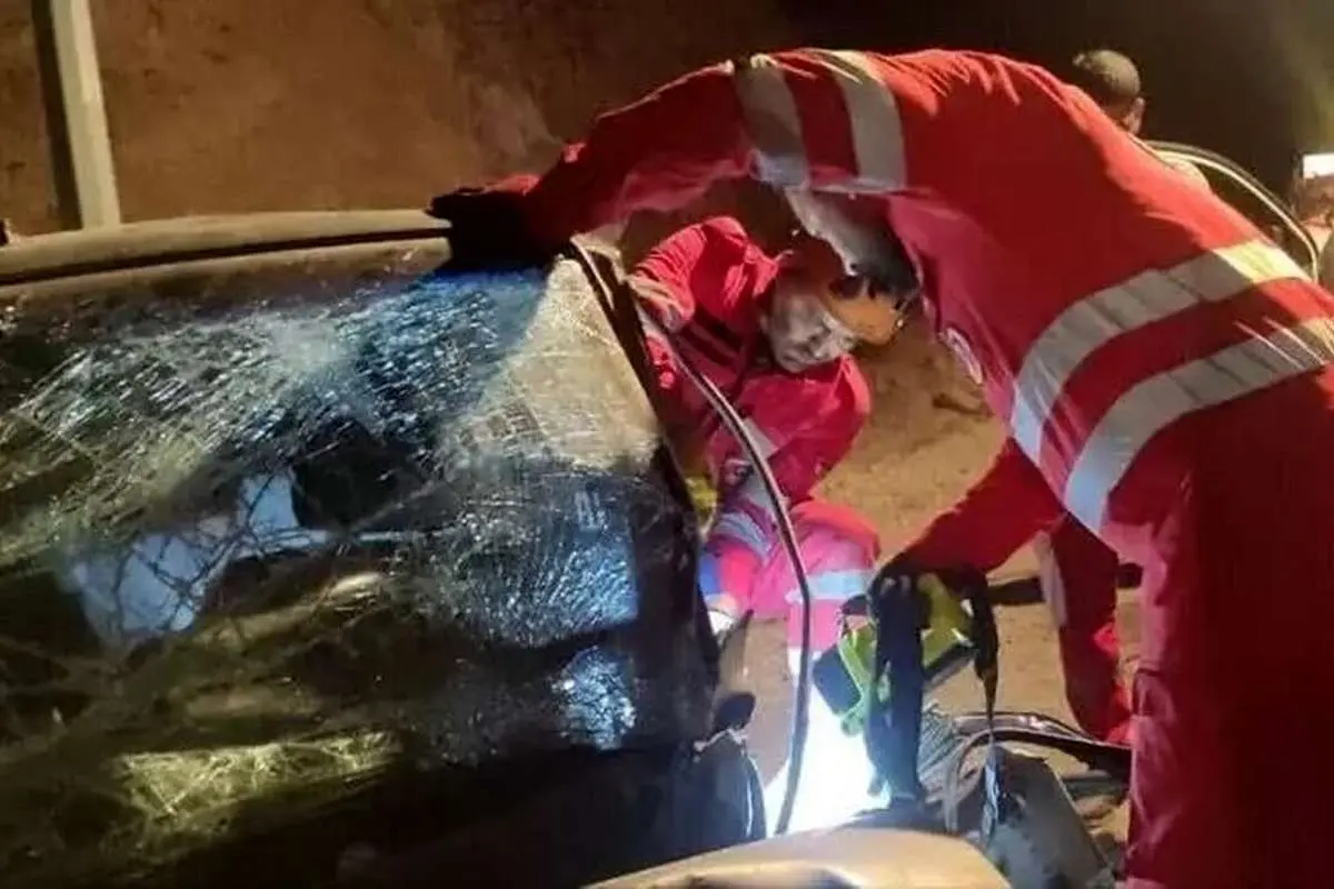 (تصویر) باز نشدن ایربگ موجب مرگ دختر ۲۳ ساله شد