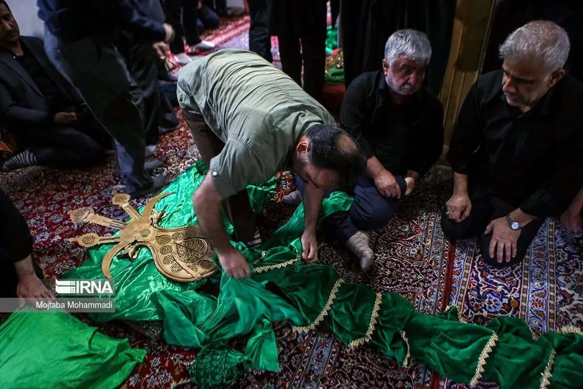 (تصاویر) آیین علم بندی در ماسوله