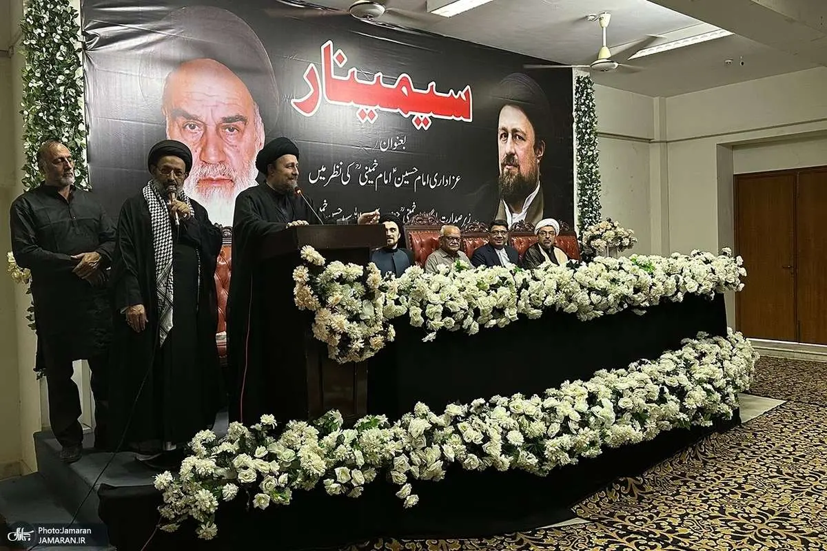 (تصاویر) سفر سید حسن خمینی به کراچی پاکستان