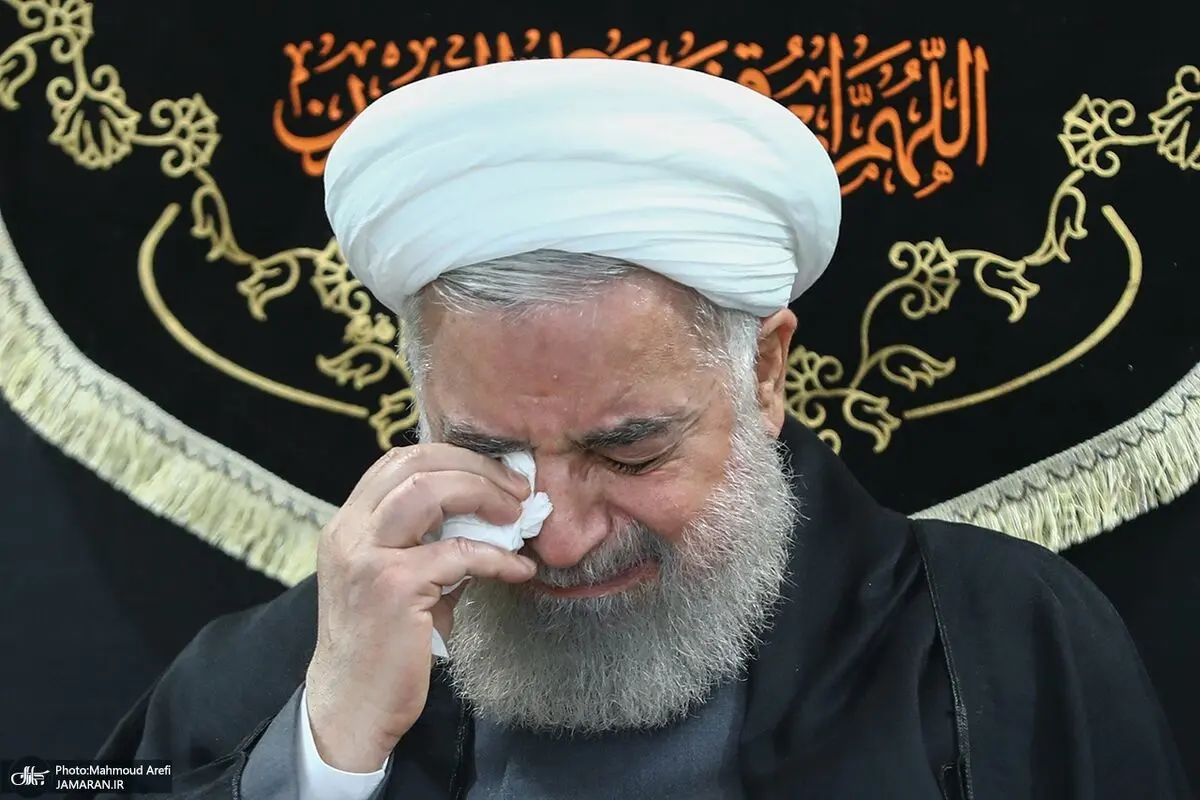 (تصاویر) مراسم عزاداری حضرت اباعبدالله الحسین(ع) در دفتر حسن روحانی