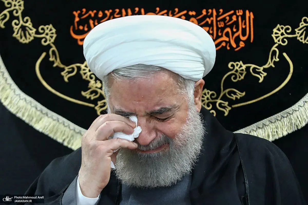 (تصاویر) مراسم عزاداری حضرت اباعبدالله الحسین(ع) در دفتر حسن روحانی