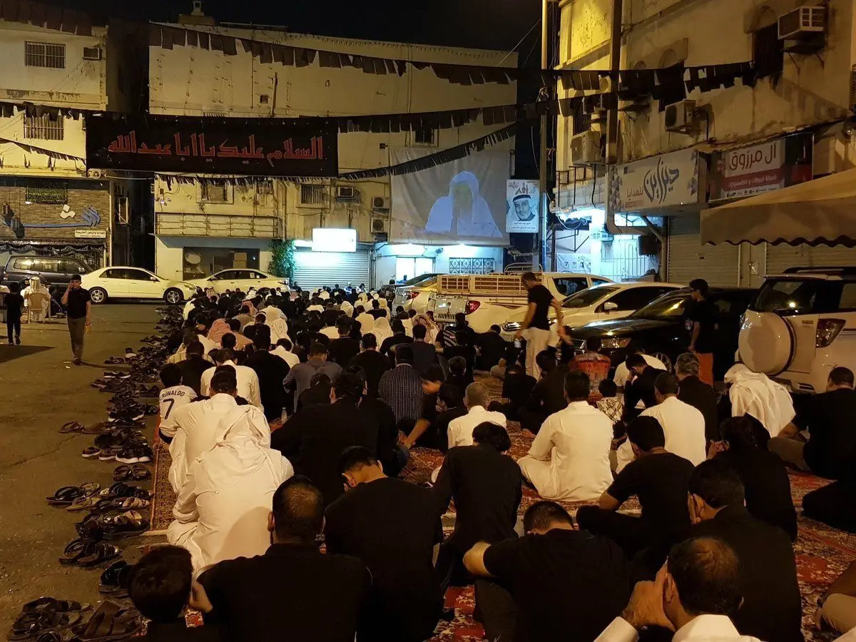 (ویدیو) مراسم محرم در منطقه شیعه نشین قطیف در عربستان