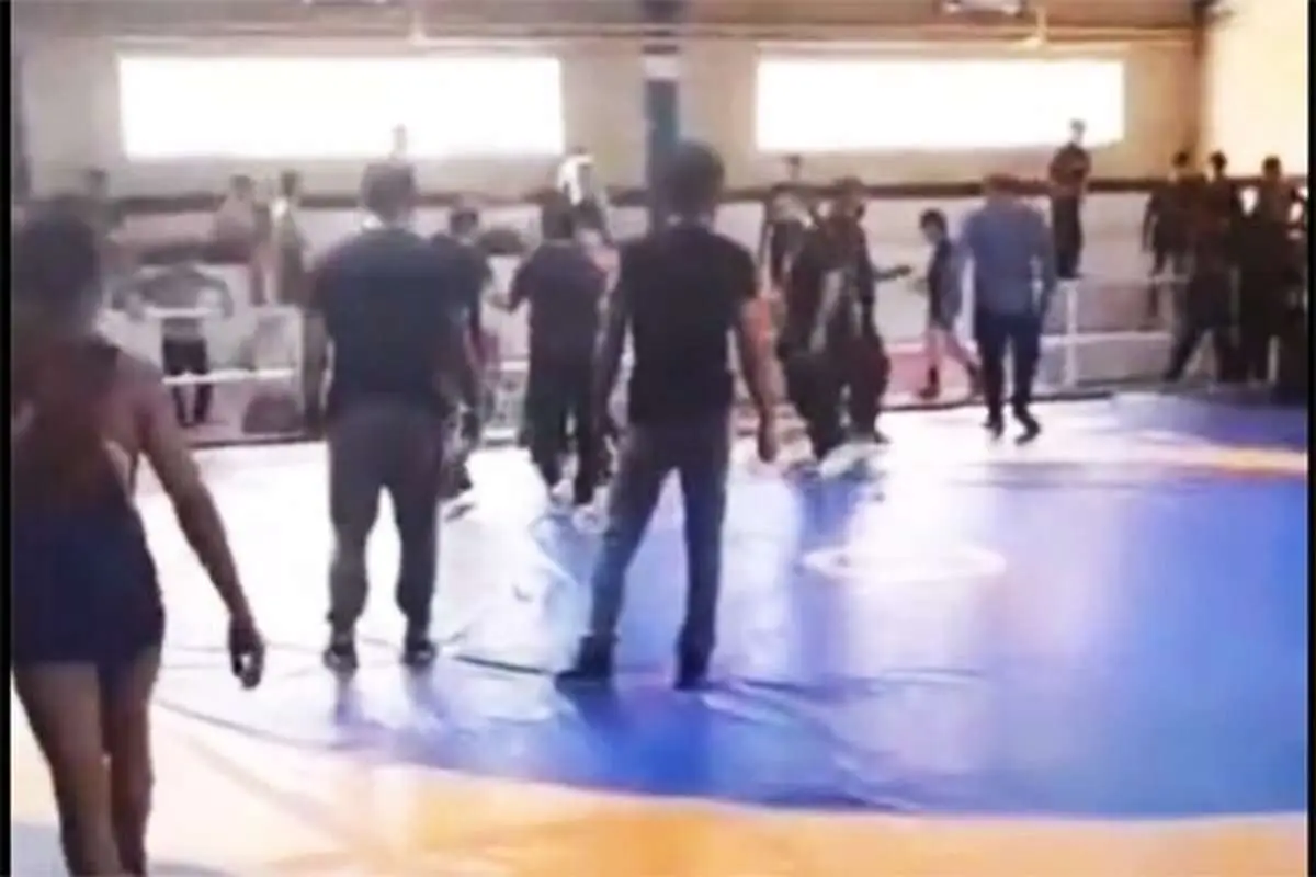 (ویدیو) اتفاق عجیب در مسابقات کشتی یاسوج