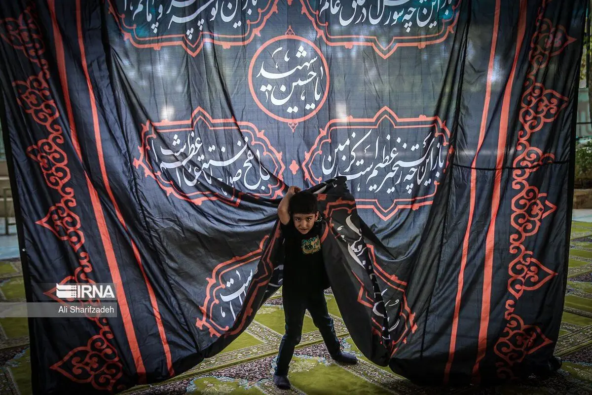 (تصاویر) عزاداری تاسوعا در دانشگاه تهران