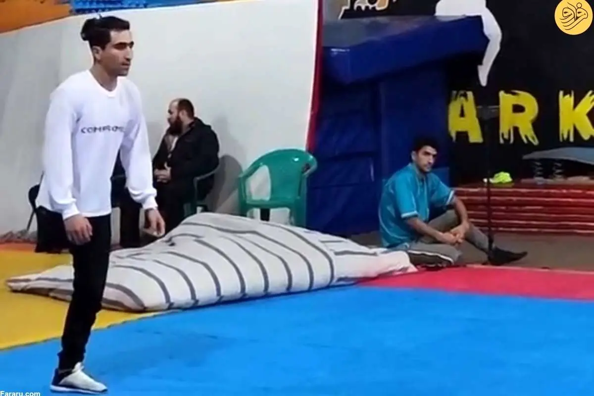 (ویدئو) یک ایرانی با پرش یک پا رکورد گینس را زد