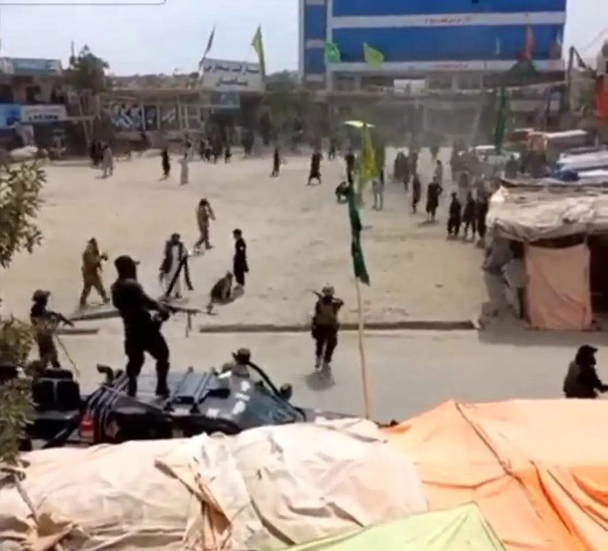 تیراندازی طالبان به عزاداران حسینی در شهر غزنی افغانستان