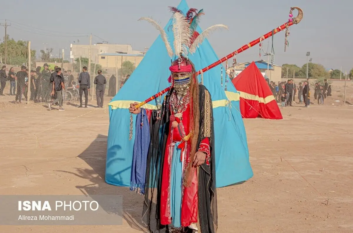 (تصاویر) تعزیه‌خوان