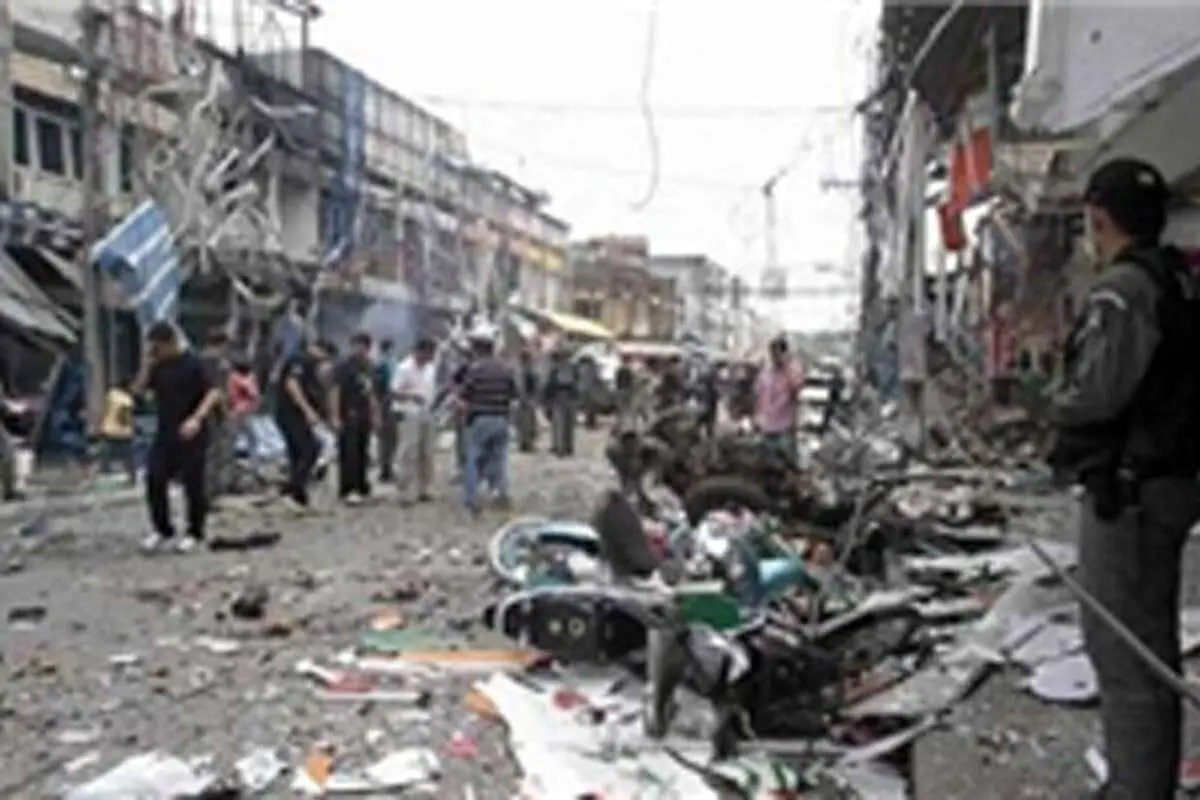اولین تصاویر از وقوع انفجار بزرگ در تایلند با ۹ کشته!