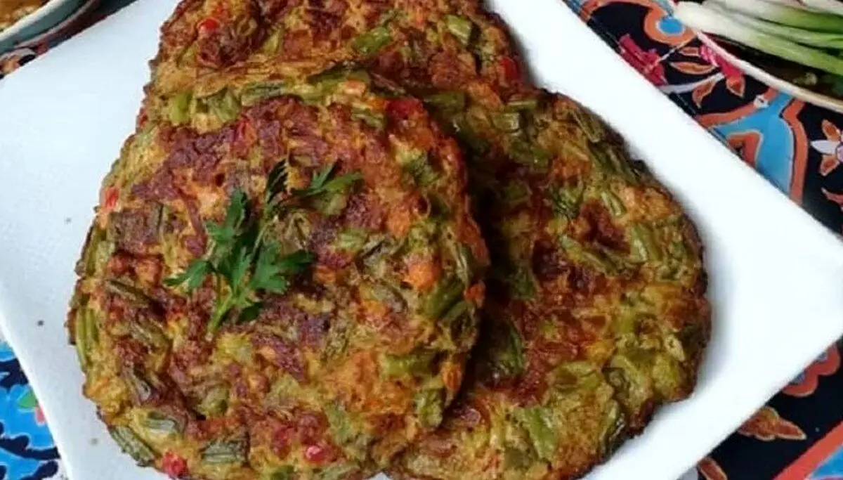 «کوکوی لوبیا چشم بلبلی»، غذایی فوق العاده لذیذ و خوشمزه