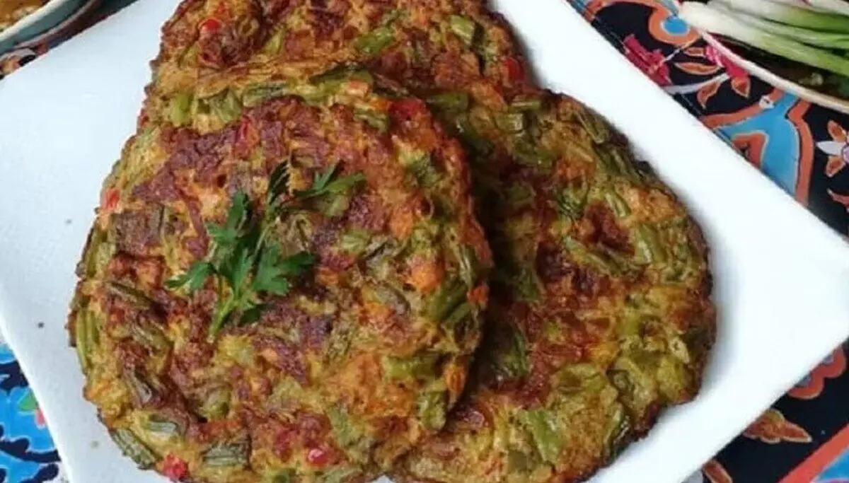 «کوکوی لوبیا چشم بلبلی»، غذایی فوق العاده لذیذ و خوشمزه