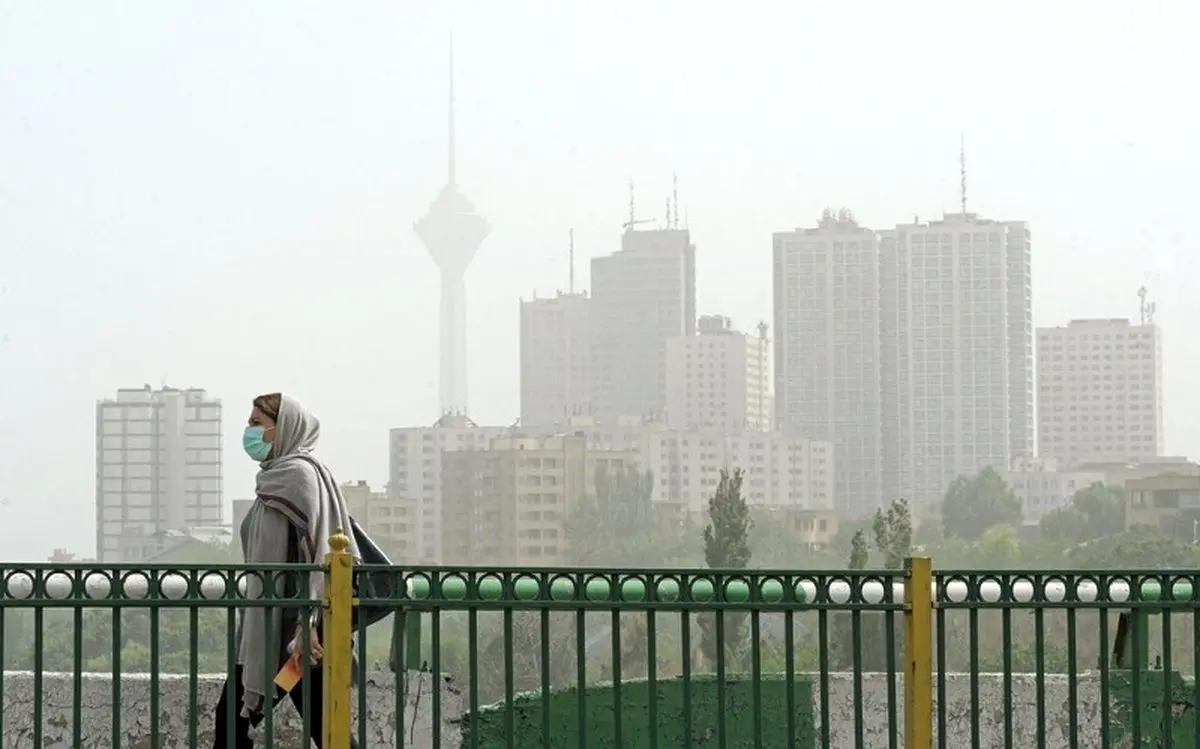 کیفیت هوای تهران برای گروه‌های حساس «ناسالم» است